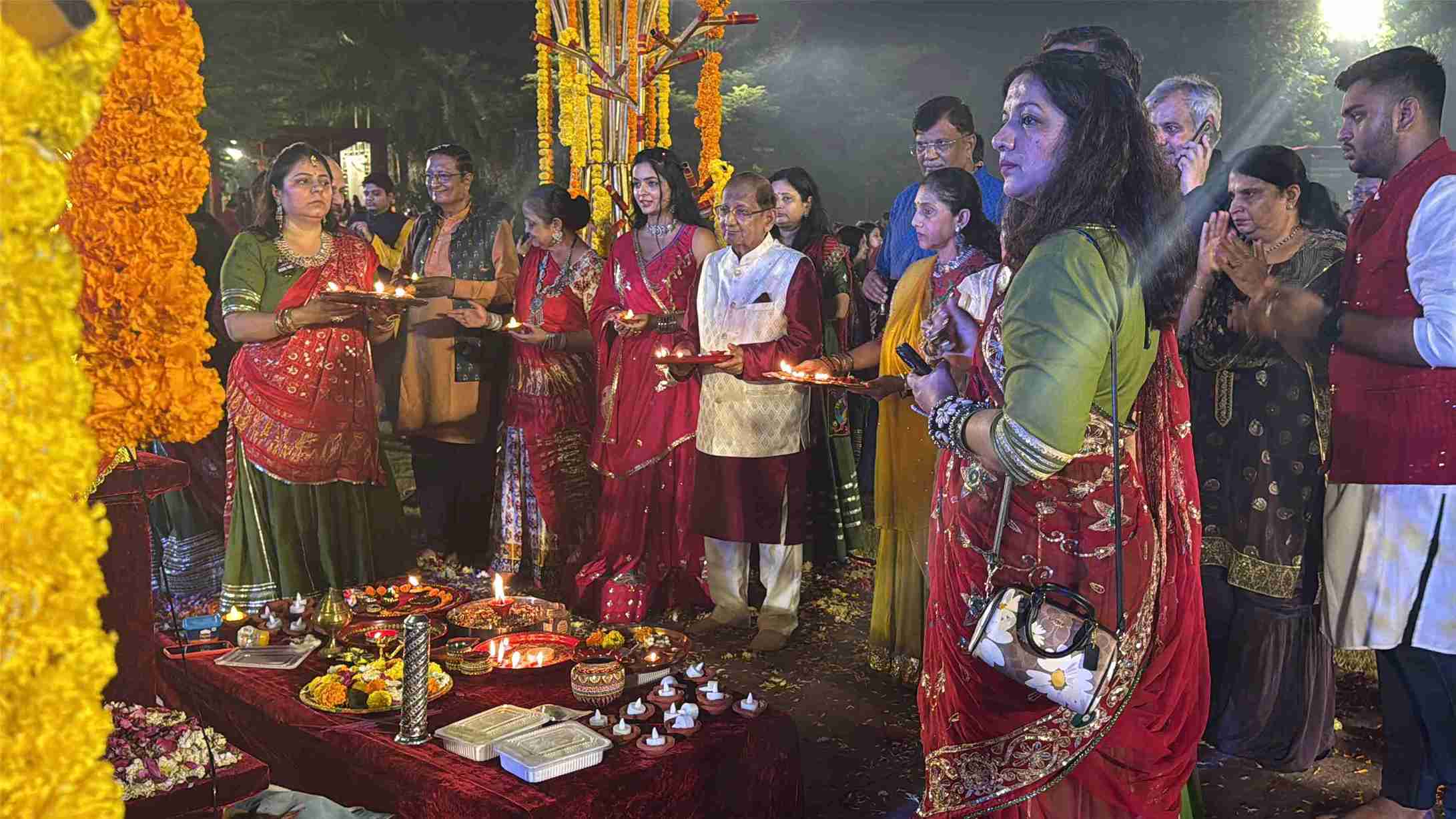 Rangat Garba program