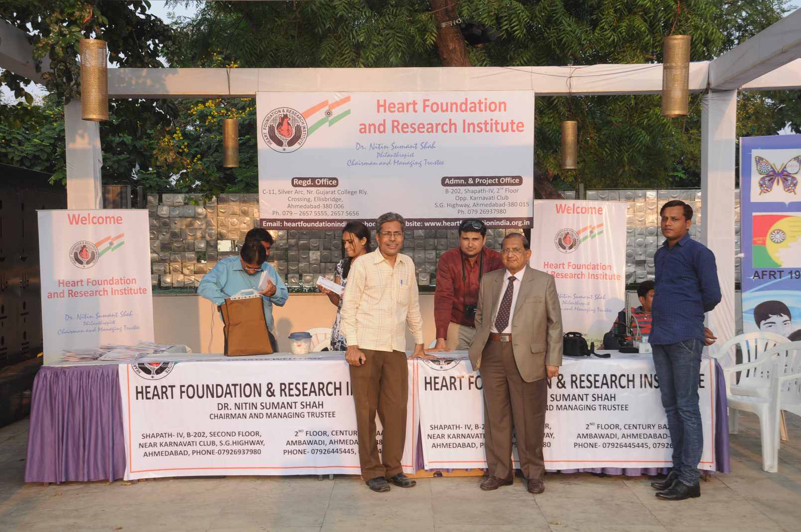 Garba event was organized for underprivileged children