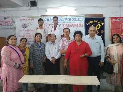 Eye and General Health Check up Camp 2016 at CU Shah College