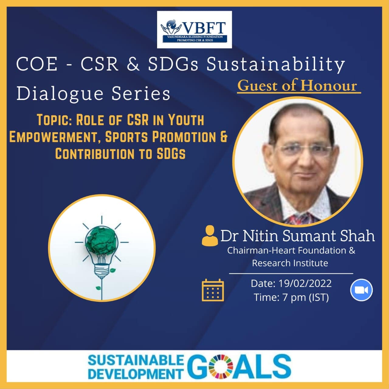 COE- CSR & SDGS dialogues & partnership series