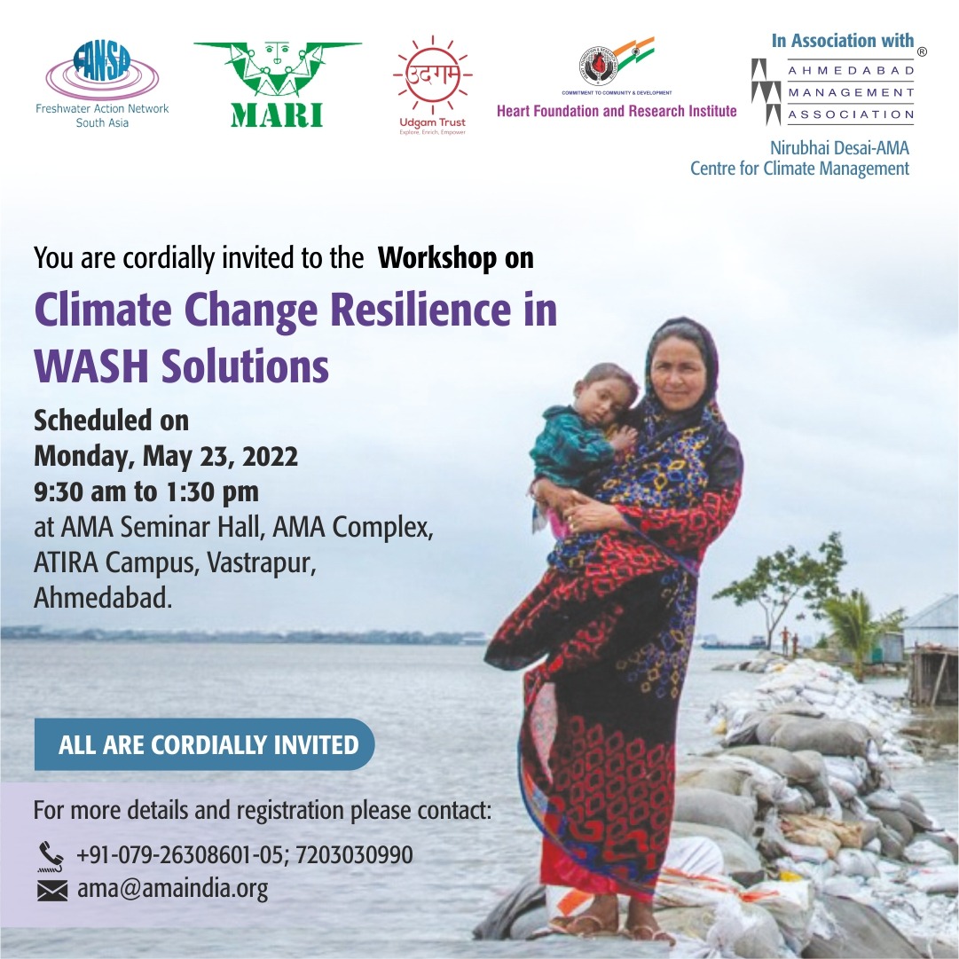 Workshop on Climate Change Resilience in WASH Solutions