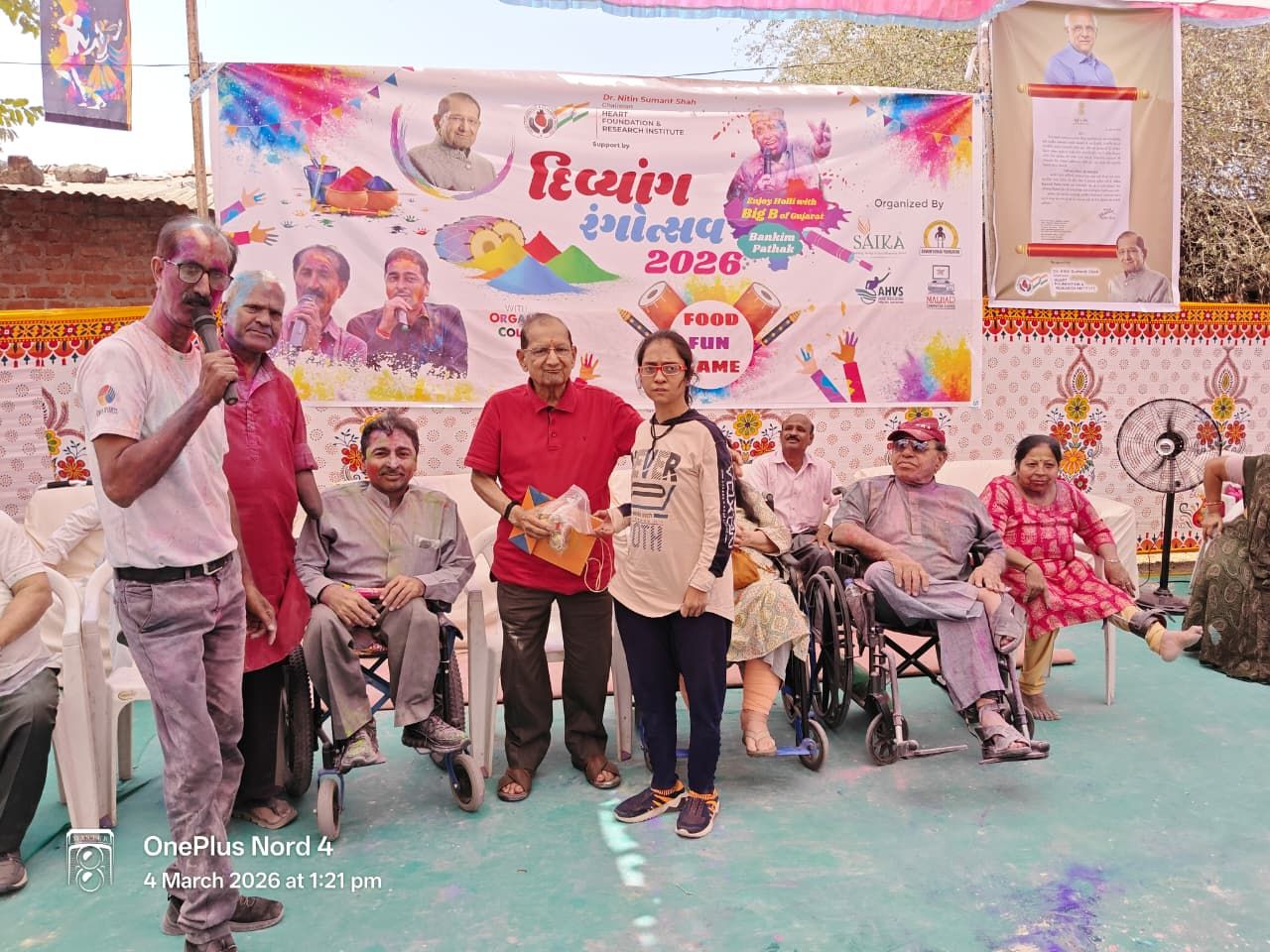 Holi Celebration for Divyang Children – A Festival of Colours, Joy & Inclusion